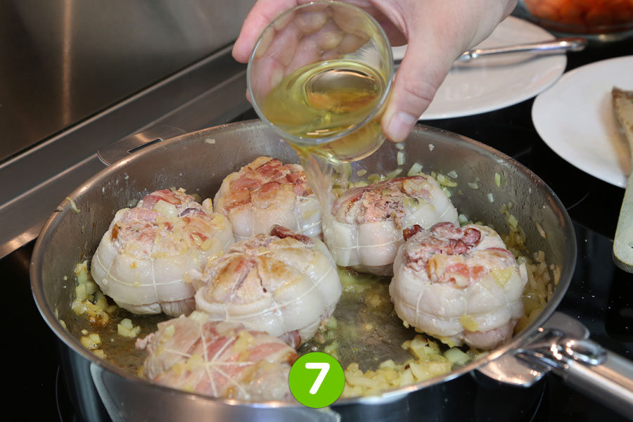 Recette de Paupiettes de veau, petits pois et carottes