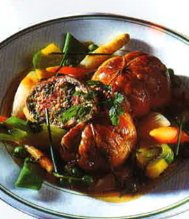 Recette de Paupiettes de veau aux légumes printaniers