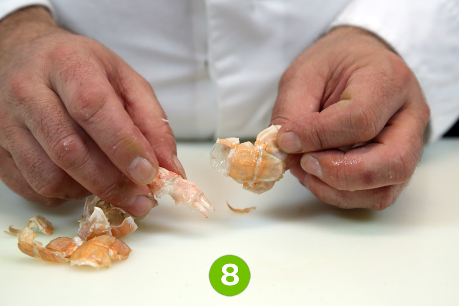 Recette de Timbale de pommes de terre aux langoustines