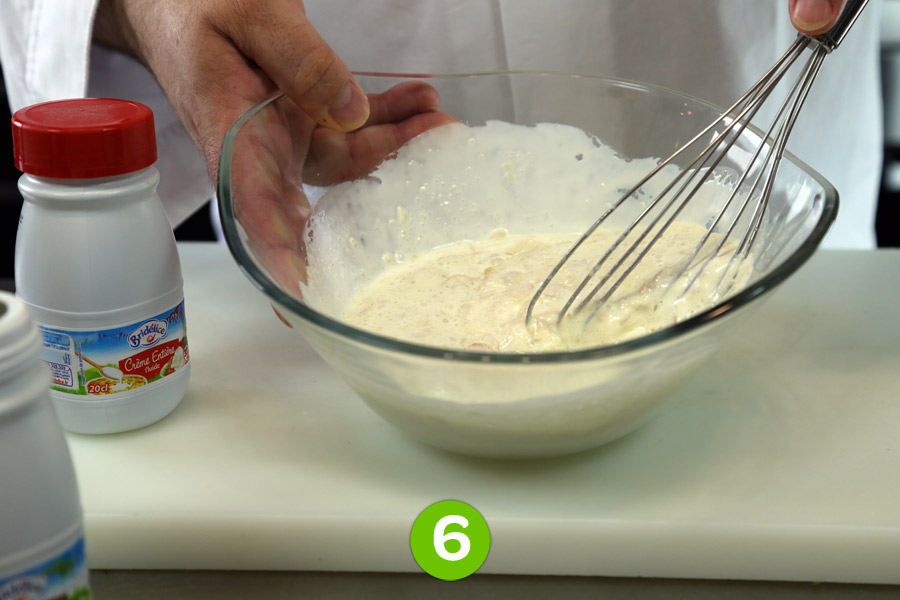 Recette de Pêches gratinées aux amandes