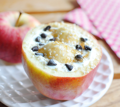 Recette de Petits paniers de pommes