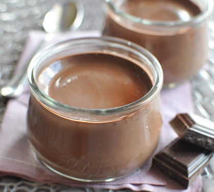 Recette de Petits pots de crème au chocolat