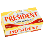 Beurre gastronomique Président