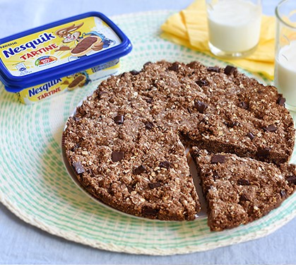 Recette de Cookie au Nesquik Tartine 