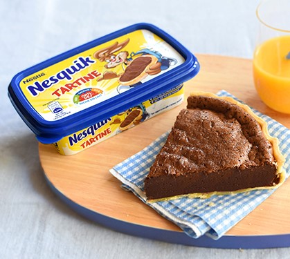 Recette de Flan au Nesquik Tartine