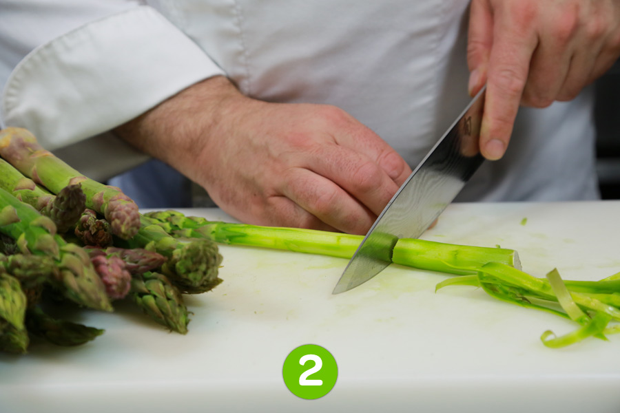 Recette de Risotto aux asperges et morilles