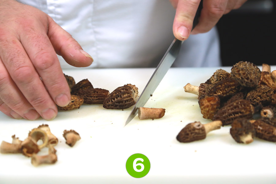 Recette de Risotto aux asperges et morilles