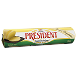 Rouleau gastronomique demi-sel Président