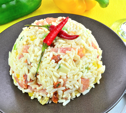 Recette de Salade de riz à l’espagnole