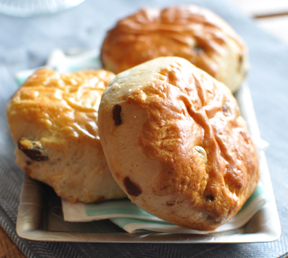 Recette de Scones aux raisins secs