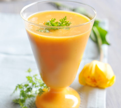 Recette de Smoothie bio à la carotte 