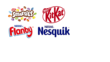 Smarties, KitKat, Flanby, Nesquik