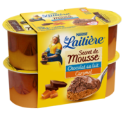 Secret de Mousse La Laitière Chocolat au lait et caramel