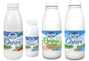 Bouteille Lactel Brebis & Chèvre 1L et Bouteille Lactel Chèvre 50cL