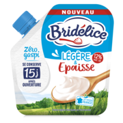 Bridélice Crème fraiche épaisse en poche souple 12% MG 30cl