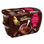 Gamme Mousse Irrésistible La Laitière noir x4