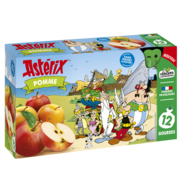 Compotes pomme Astérix x12