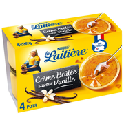 La Laitière Crème brûlée 4 x 100g