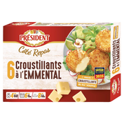 6 Croustillants à l'Emmental Président 150 g