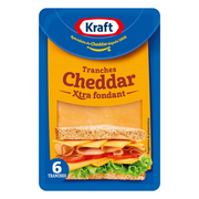 KRAFT Cheddar Tranches 150 g