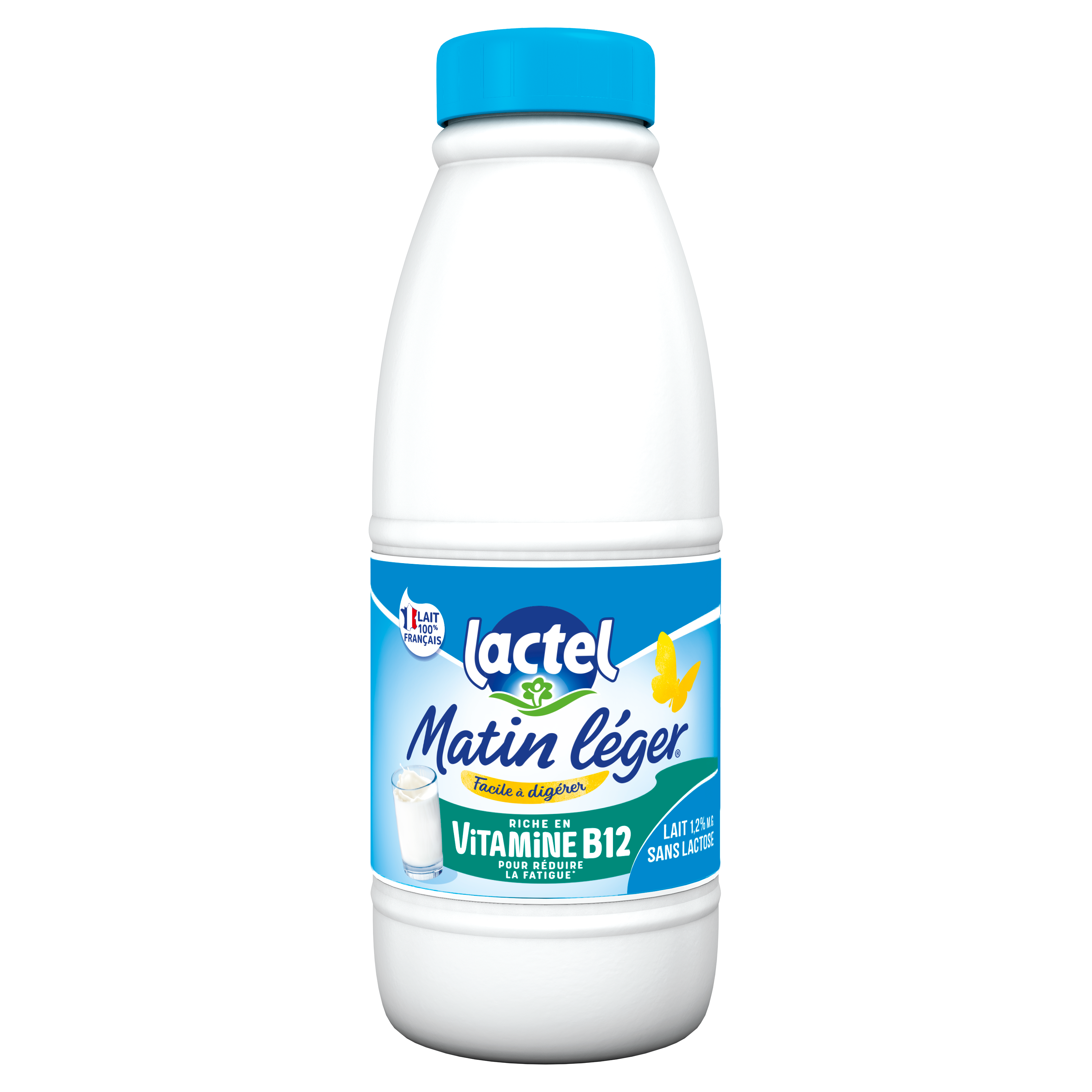Matin Léger de Lactel Vitamine B12 1L