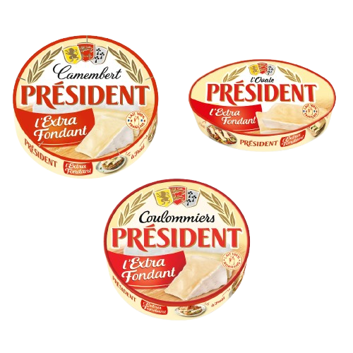 Gamme Président L'Extra Fondant