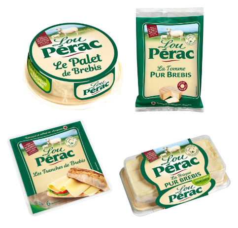 Gamme fromages Lou Pérac
