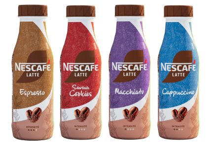 Gamme Nescafé Latte