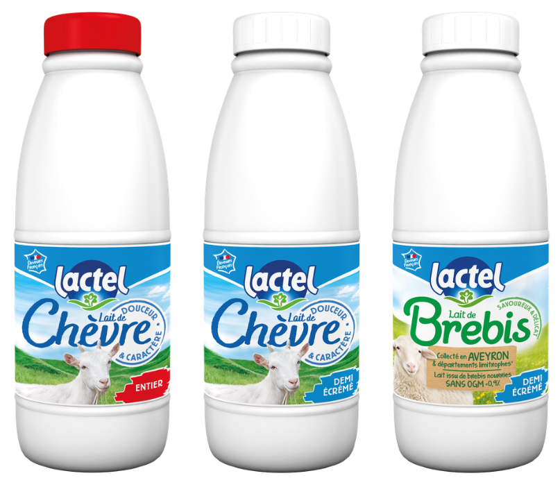 Lactel Laits Alternatifs Brebis & Chèvre