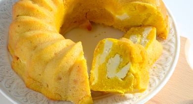 Cake maïs polenta au Salakis