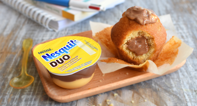 Muffin coeur coulant Nesquik Duo