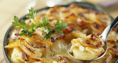 Gratin dauphinois traditionnel Lactel 