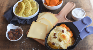 Raclette façon indienne