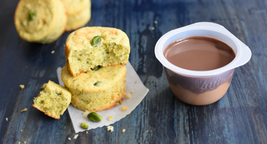 Muffin à la pistache
