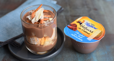 Tiramisu façon Poire Belle-Hélène 