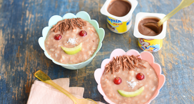 Riz au lait au Nesquik Petit