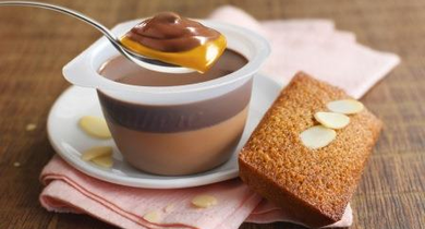 Velours de Crème et ses financiers au caramel