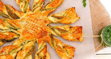 Soleil au pistou et Société Crème