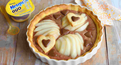 Tarte Bourdaloue au Nesquik Duo