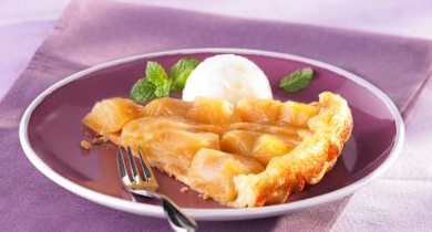Tarte fine aux pommes façon tatin