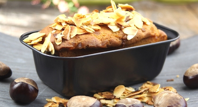 Gâteau aux pommes et aux amandes grillées Primevère