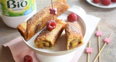Pains perdus roulés aux fruits d'été