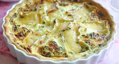 Tarte au camembert Président 