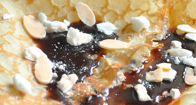 Crêpes meringuées au chocolat