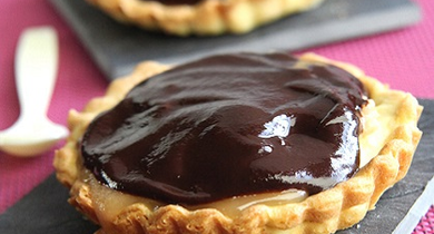 Tartelettes au chocolat et caramel
