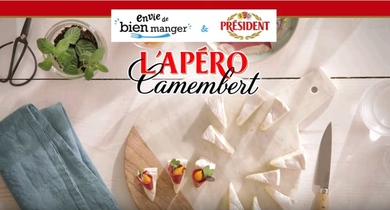 Camembert au magret et poivrons