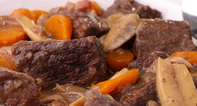 Boeuf Bourguignon rapide