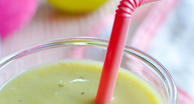 Smoothie aux courgettes