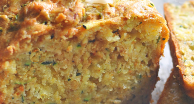 Cake courgettes et curry Président 