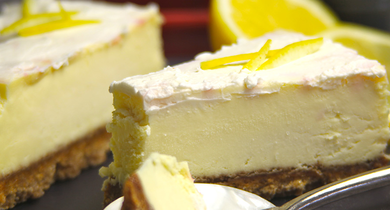 Cheesecake au citron, sans cuisson Président